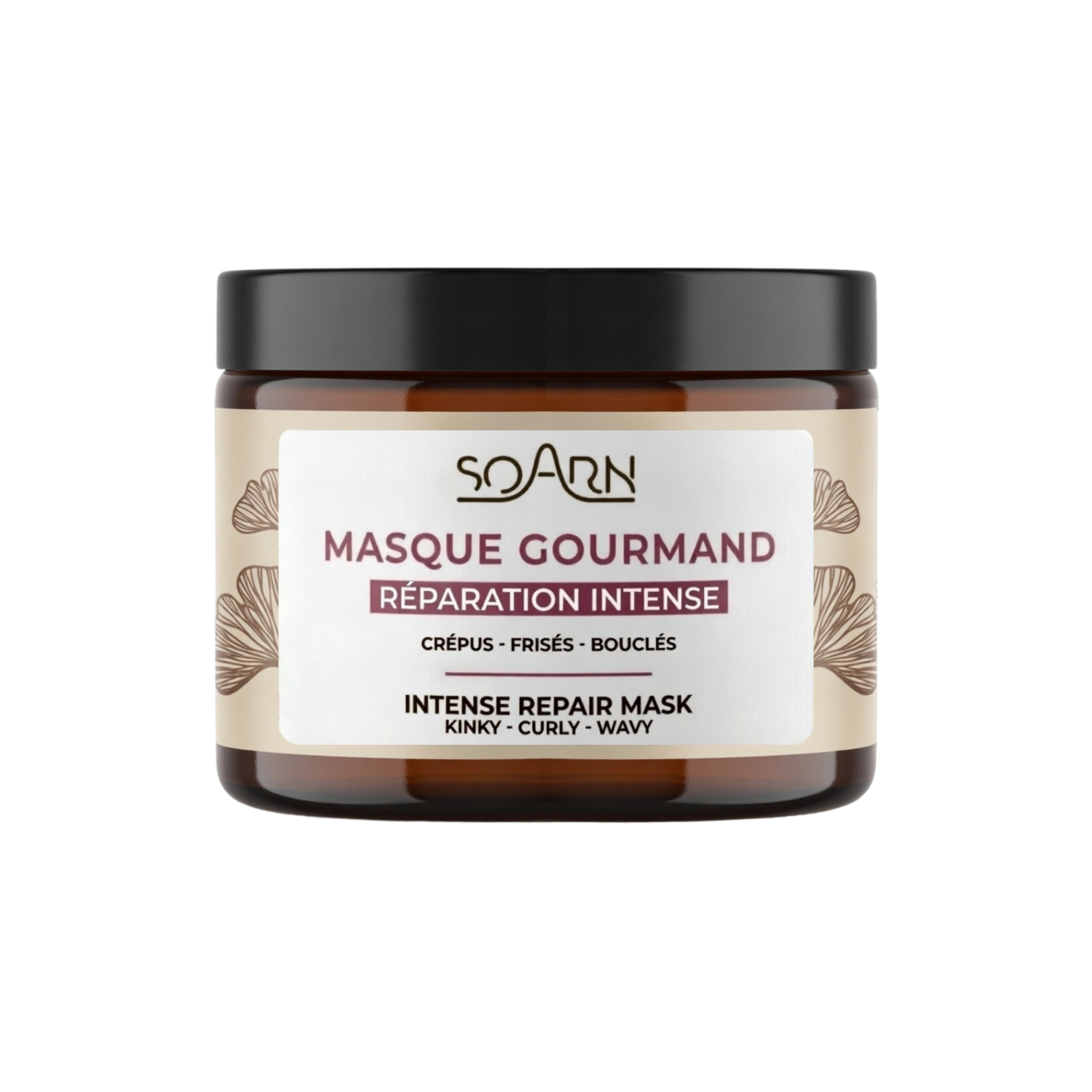 masque capillaire reparateur cheveux crepus frises boucles Soarn